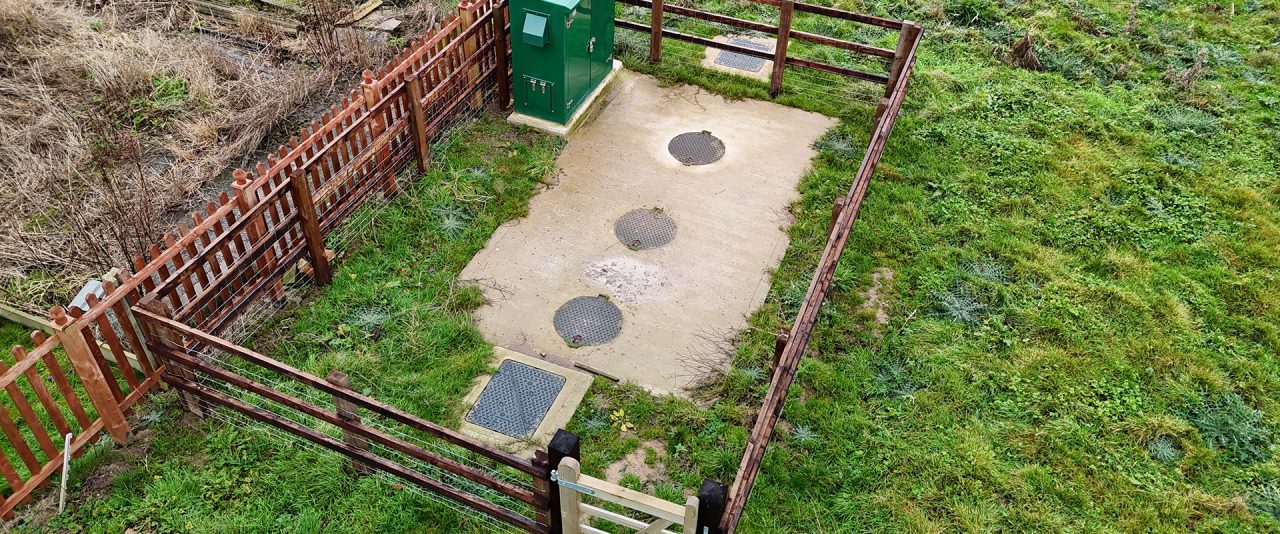 FujiClean tank installation in South Cheshire